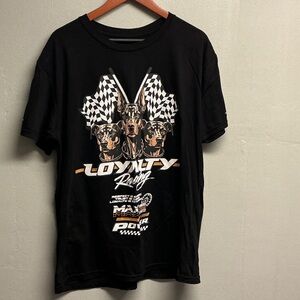 Loyalty Racing Black Graphic Tee